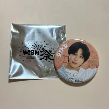 NCT WISH WISH 축제 펜미 리쿠 캔뱃지
