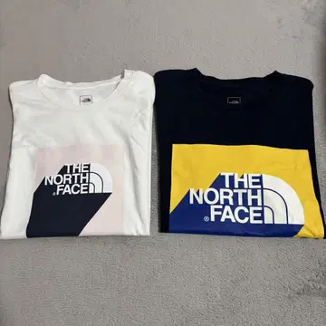 THE NORTH FACE 그래픽 티셔츠 2종 세트 ML