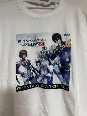 PHANTASY STAR ONLINE2 티셔츠 SEGA
