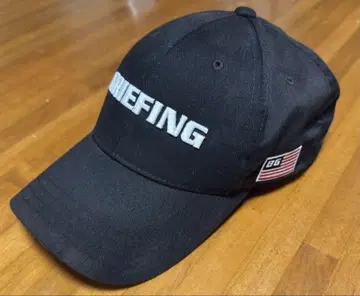 브리핑 BRIEFING 남성용 캡 블랙