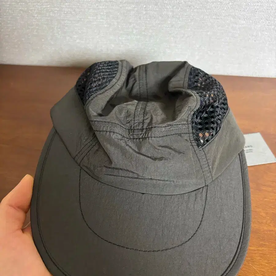 ends and means 25ss Mesh Camp Cap African Black Color #앤즈앤드