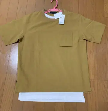 united arrows 베이지 반팔 T 화이트 탱크탑