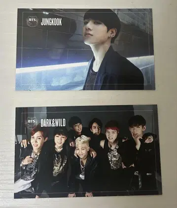 DARK&WILD 공식 정국 트레이딩 카드 + 마스마님 37장 세트