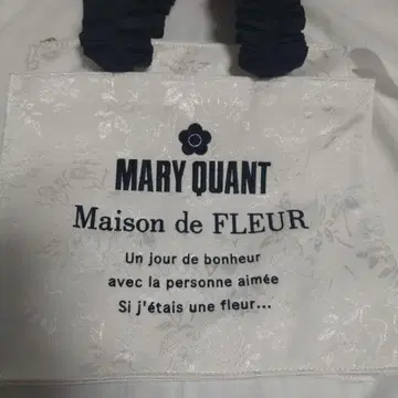 Maison de FLEUR MARY QUANT 콜라보 백
