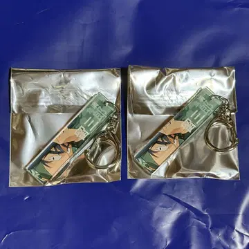 닌자 타마 란타로 메지카 아크릴 키링 시쿠마 루사부로 2개 아크링 키링