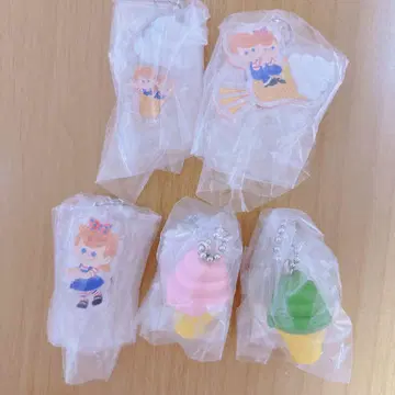 닉쿤&세이챠 모듬 컬렉션 가챠 소프트 크림 참