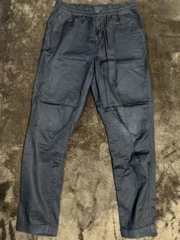 폴 스미스 PAUL SMITH 스트레이트 팬츠 도트 무늬 블랙 남성용 L