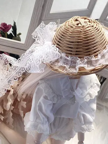 MDD 액세서리 에코 크라프트 밀짚모자 02 DDH