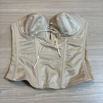 코르셋 스타일 브라이덜 이너 베이지