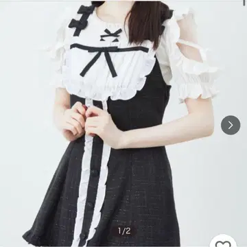 앙크루즈 허리 슬림 프린세스 세트 블랙