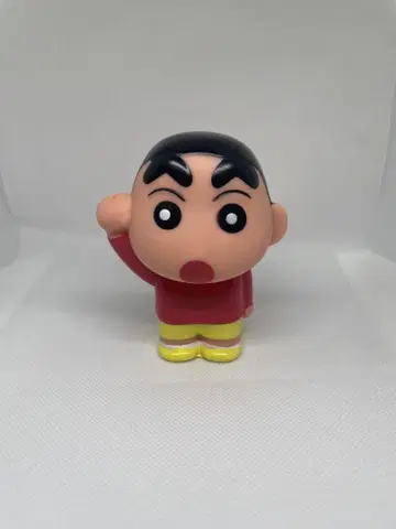 짱구는 못말려(크레용 신짱) 피규어 전체 길이 약 10cm 소프트 비닐