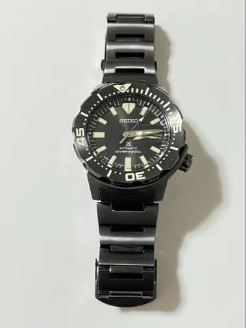 세이코 SEIKO 시계 프로스펙스 블랙 몬스터 SBDY037