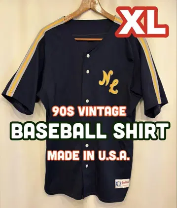USA제 90년대 Betlin 베이스볼 셔츠 유니폼 XL