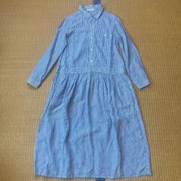 nest robe 네스트로브 롱 원피스 스트라이프 린넨