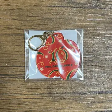 Mrs. GREEN APPLE 시부야 모디 아크링 키링 빨간색