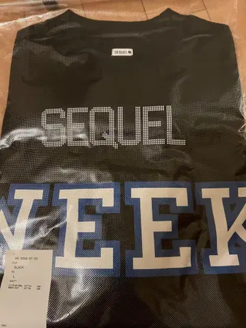 weekend sequel 주말 시퀄 L 티셔츠