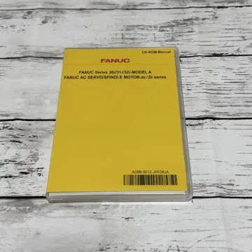 파낙 FANUC 사용 설명서 사용 설명서 DVD CD-ROM Manual