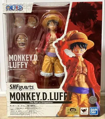 원피스 s.h.figuarts 몽키 D. 루피 - 오니가시마 토우리 -