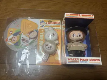 러브부 LABUBU WACKY MART SERIES 봉제 인형 펜던트