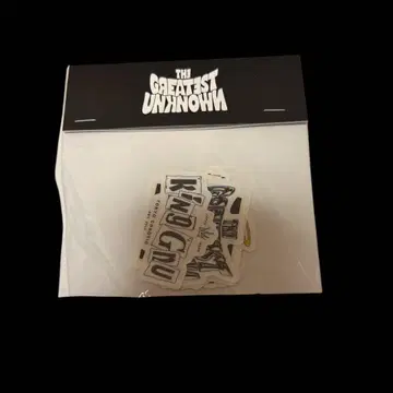 King Gnu THE GREATEST UNKNOWN 굿즈 스티커