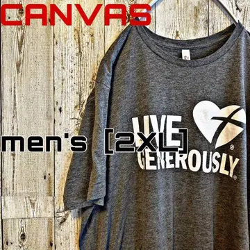 CE-7 [CANVAS] 프린트 티셔츠 men's [2XL]