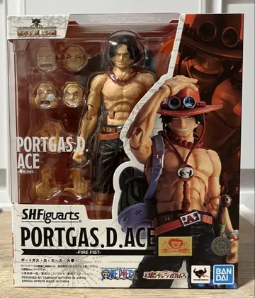 원피스 s.h.figuarts 포트거스 D. 에이스 불의 주먹