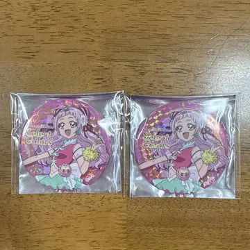 프리큐어 select colors 홀로그램 캔뱃지 큐어 에일