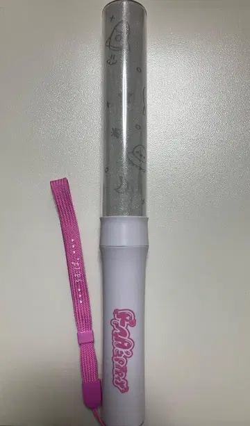 우주 테마 응원봉 보라색 발광