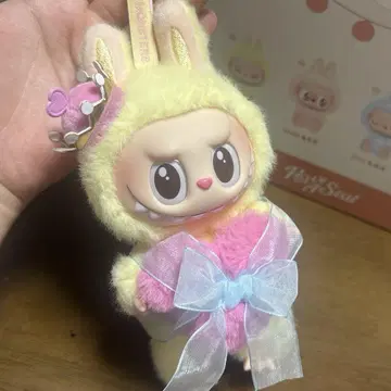 러브부 봉제 인형 펜던트 하트