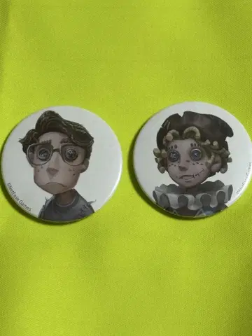 제5인격 캔뱃지 곡예사 행운아 설정 그림