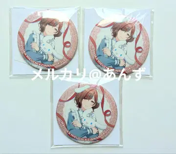 히구치 엔카 시나모롤 글리터 캔뱃지 4개 세트 산리오 콜라보 샤니마스