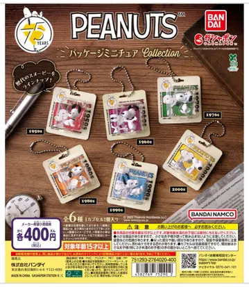 PEANUTS 패키지 미니어처 컬렉션 컴프 세트