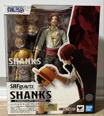 원피스 s.h.figuarts 샹크스 & 몽키 D. 루피