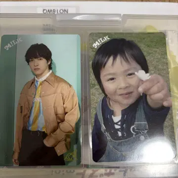 요시다 진토 M!LK M!X 이렇게 커졌어요 트레이딩 카드 현재 유년기