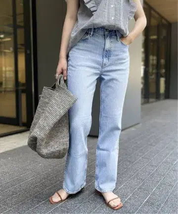 upper hights THE H-RISE BIRKIN 플레어 데님
