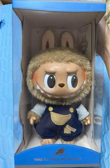 팝 마트 LABUBU TIME TO CHILL 봉제 인형