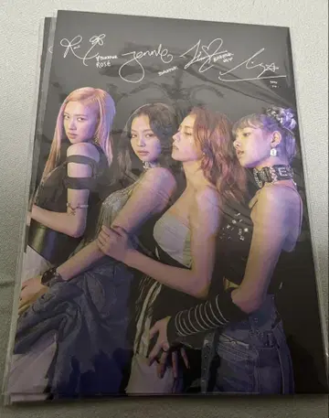 BLACKPINK KILL THIS LOVE 사인 포함 사진집