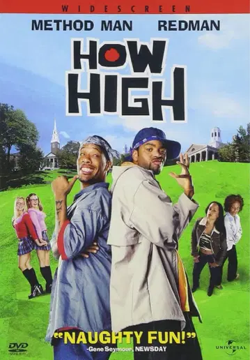 2000년대 한정판 "How High" 티셔츠