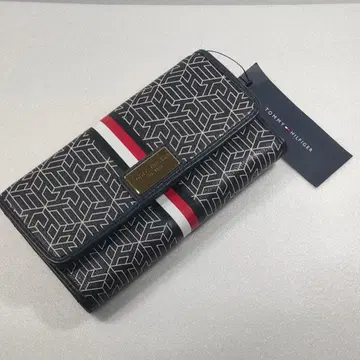 TOMMY HILFIGER 타미힐피거 장지갑 트리콜로르 #79