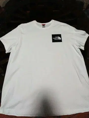THE NORTH FACE 화이트 티셔츠 XL