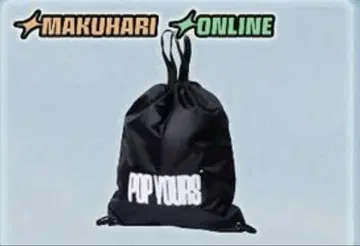 POPYOURS 냅색 미사용 새상품 블랙