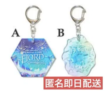 미세스 FJORD 피요르드 가챠 아크릴 키링 AB 세트