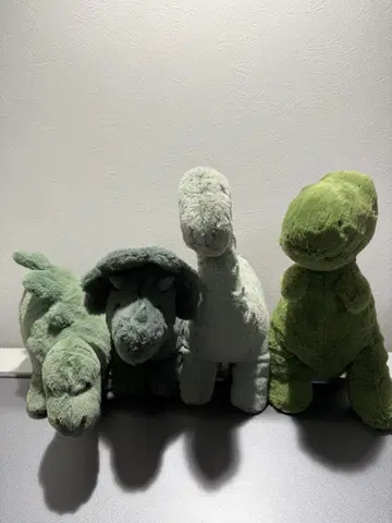 제리 캣 공룡 봉제 인형 세트