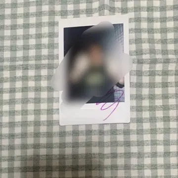 금붕어 반장 후루이치 친필 사인 폴라로이드