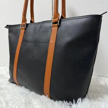 Eredita 에레디타 토트백 소가죽 가죽 비즈니스 백 블랙