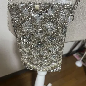 반짝반짝 화려한 비즈 자수 멀티 숄더 백