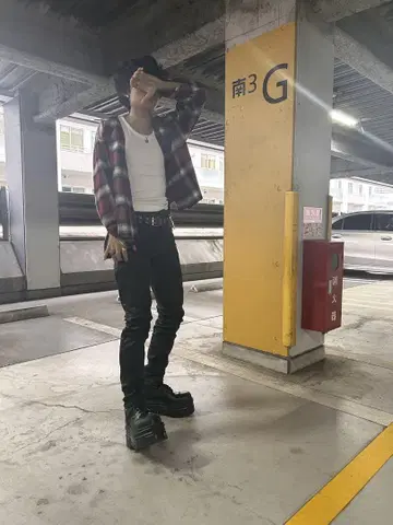 G star raw 코팅 스키니 팬츠