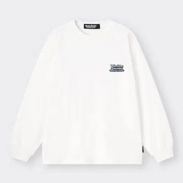 나니와 단시 롱 T 화이트 M 사이즈 GU