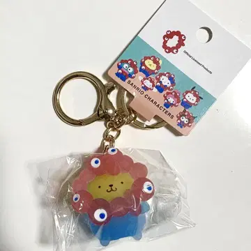 엑스포 산리오 밉밉 입체 마스코트 클리어 키링 폼폼푸딩