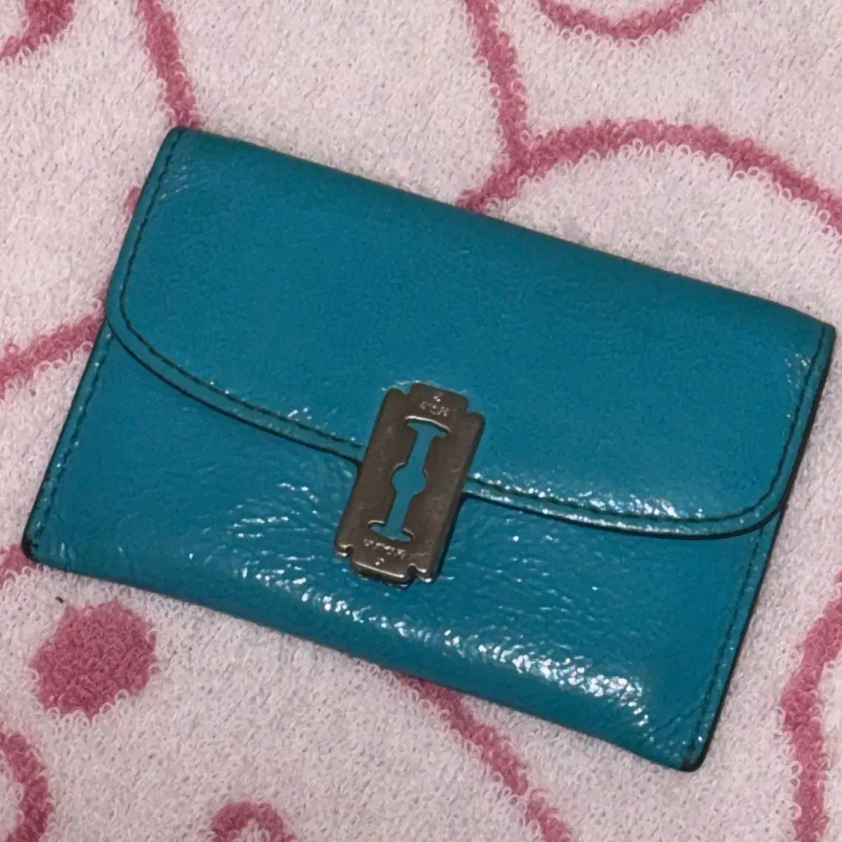 【LE MASQUE】Mono Western Slim Keyring Card Wallet〜韓国発 Le masque Mono Western Slim Keyring Card Wallet Khaki New on